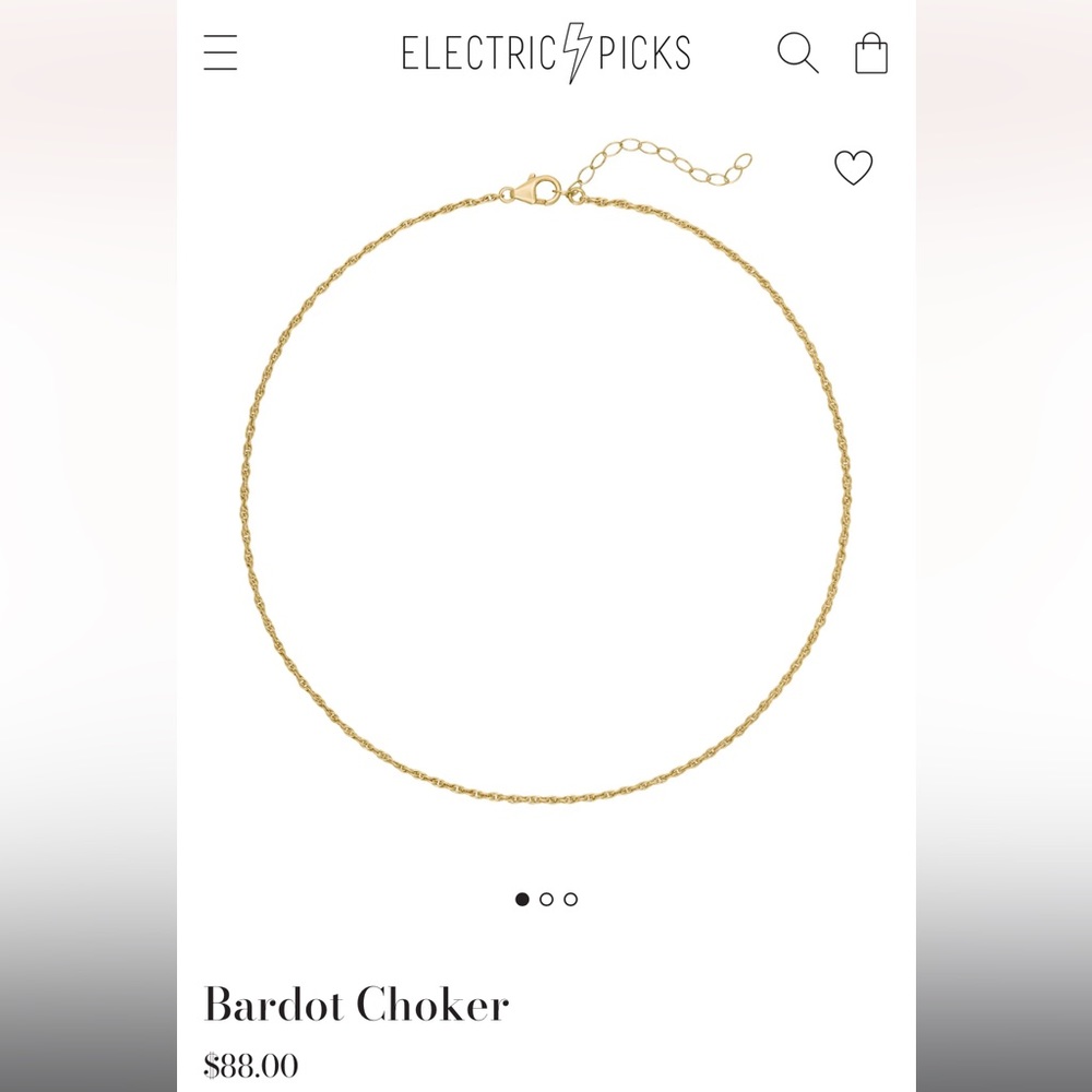 Electric Picks Bardot Choker